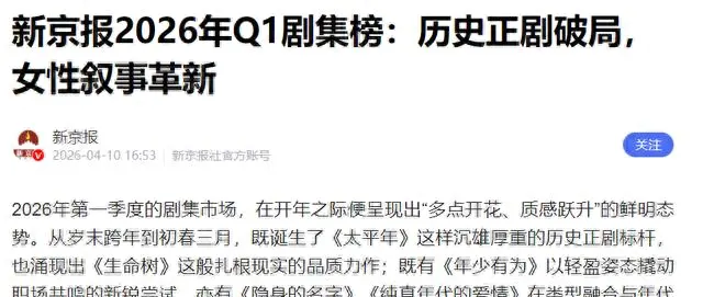 国产剧普通人形象失真引观众质疑现实感缺失 | 资讯配图